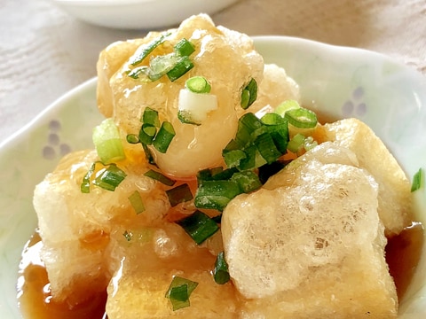 パリッもち♫甘めの餡で揚げ出し餅